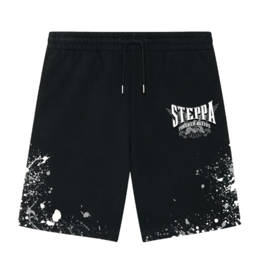 GREY PAINT SPLASH SHORT SET